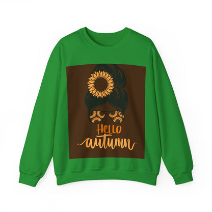 Autumn Vibes Crewneck Sweatshirt - Hello Autumn Crew Sweater