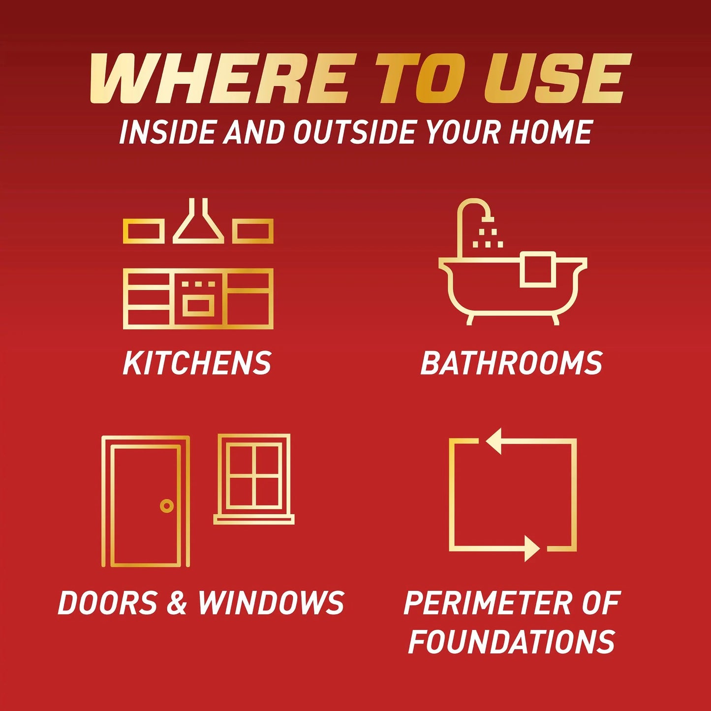 Home Defense Insect Killer for Indoor & Perimeter Refill2, 1 Gal.