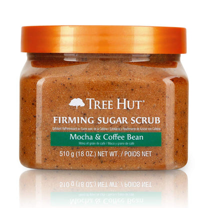 Tree Hut Peach Sorbet Shea Sugar Scrub | Exfoliating Body Scrub Removes Dead, Dry Skin for a Soft & Hydrated Feel | Nourishing Essential Body Care | 18 fl oz.