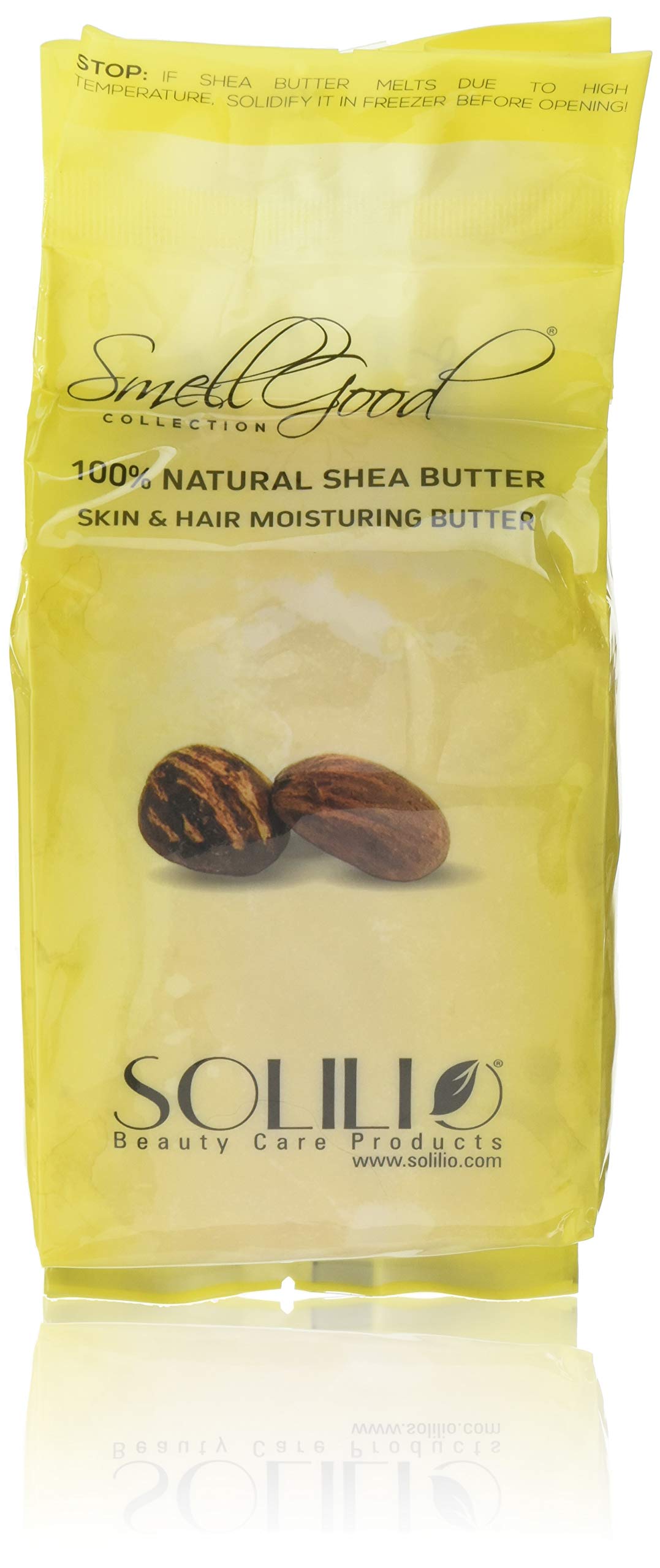 Yellow color Raw Unrefined Ghana Africa Pure 5 Pounds, yellow, Shea Butter, 80 Ounce