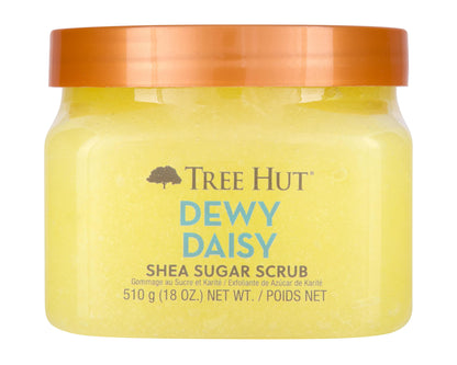 Tree Hut Peach Sorbet Shea Sugar Scrub | Exfoliating Body Scrub Removes Dead, Dry Skin for a Soft & Hydrated Feel | Nourishing Essential Body Care | 18 fl oz.
