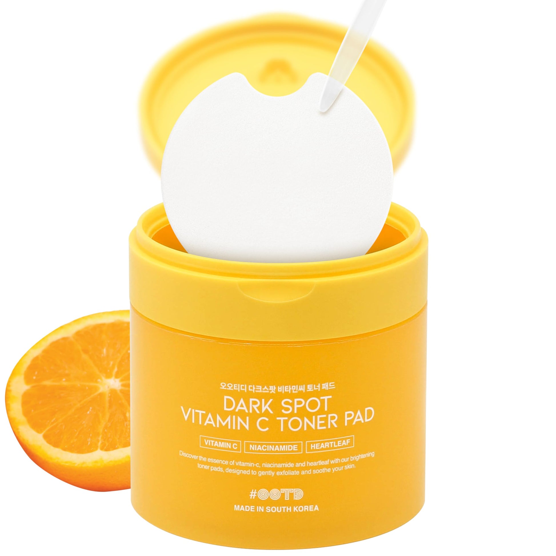 Toner Pads for Dry Dull Sensitive Skin Korean, #OOTD Retinol Ceramides Strengthen Skin Barrier Smoothing Hydrating, Toner Pad 70Pads 4.05oz 120ml