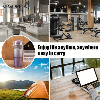 600/900ML Stainless Steel Insulated Bottle Car Cup Diamond Paint Insulated Tumblers Outdoors Keeps Hot or Cold for Hours