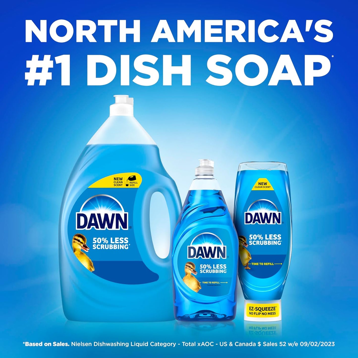 Dawn Dish Soap Ultra Dishwashing Liquid, Dish Soap Refill, Dish Detergent Liquid, Original Scent, 56 Fl Oz (Pack of 2)