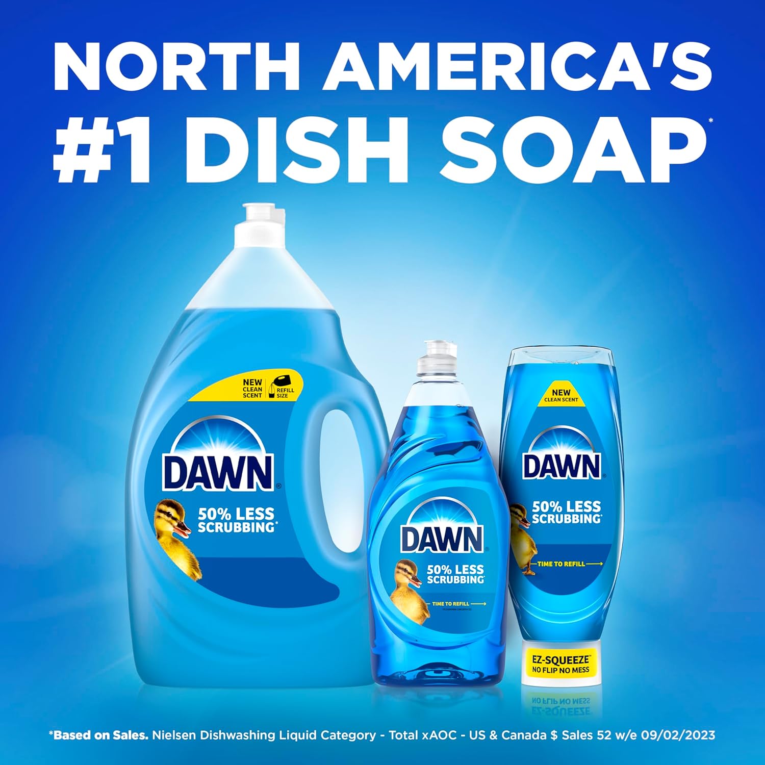 Dawn Dish Soap Ultra Dishwashing Liquid, Dish Soap Refill, Dish Detergent Liquid, Original Scent, 56 Fl Oz (Pack of 2)