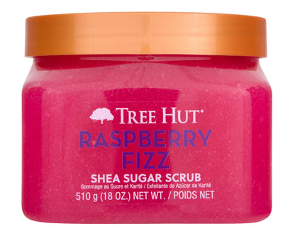 Tree Hut Peach Sorbet Shea Sugar Scrub | Exfoliating Body Scrub Removes Dead, Dry Skin for a Soft & Hydrated Feel | Nourishing Essential Body Care | 18 fl oz.