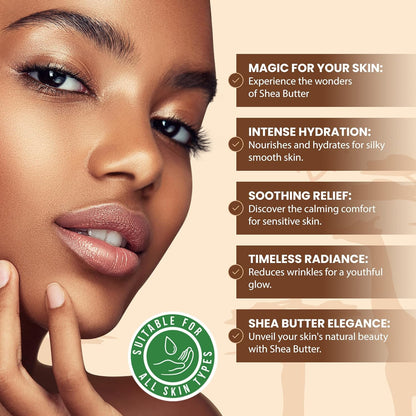 Raw African Shea Butter 32 oz. Bulk 100% Pure Natural Unrefined IVORY - Imported From Ghana - Ideal Moisturizer For Dry Skin, Body, Face And Hair Growth. Great For DIY Soap and Lip balm Making.