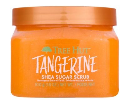 Tree Hut Peach Sorbet Shea Sugar Scrub | Exfoliating Body Scrub Removes Dead, Dry Skin for a Soft & Hydrated Feel | Nourishing Essential Body Care | 18 fl oz.