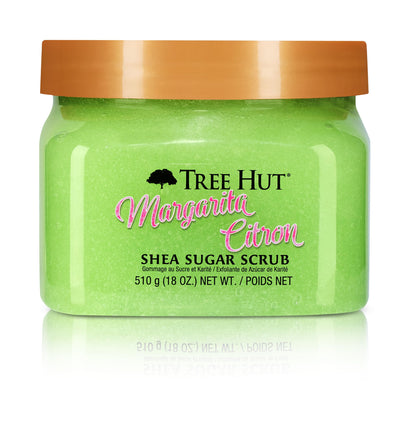 Tree Hut Peach Sorbet Shea Sugar Scrub | Exfoliating Body Scrub Removes Dead, Dry Skin for a Soft & Hydrated Feel | Nourishing Essential Body Care | 18 fl oz.
