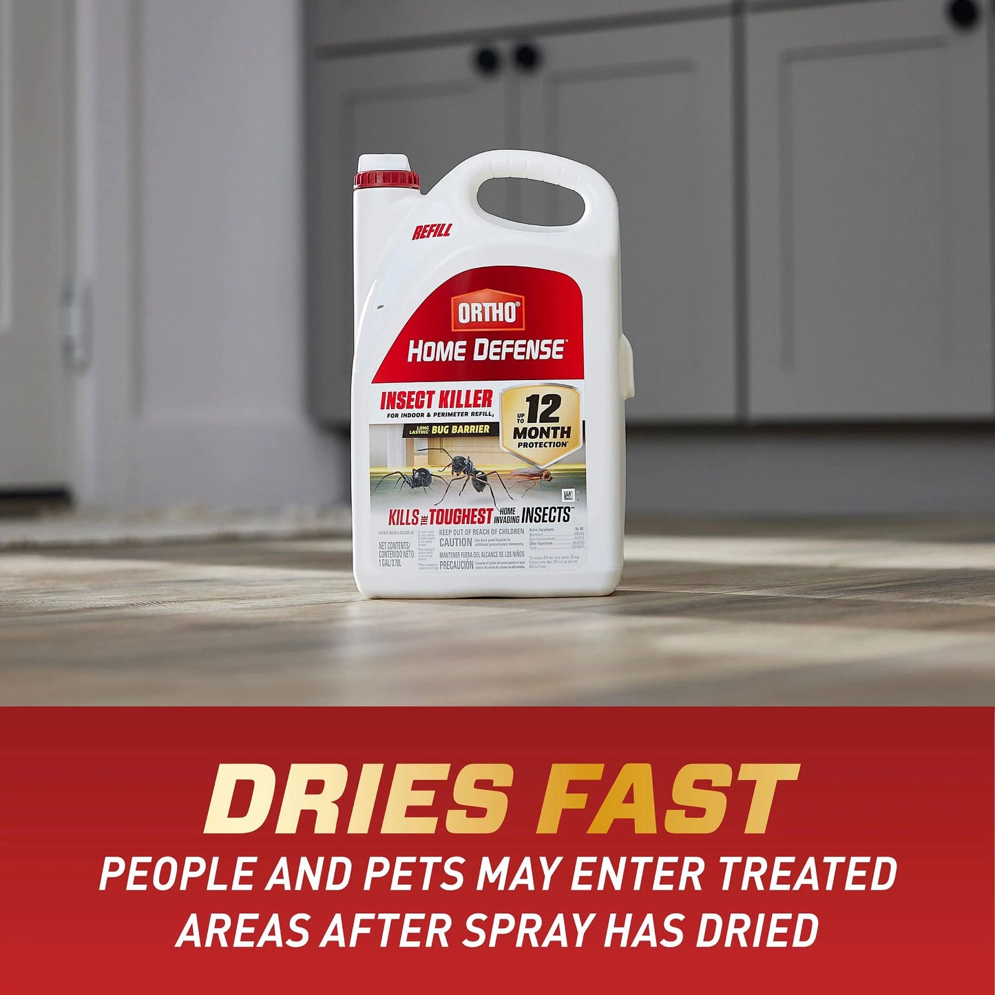 Home Defense Insect Killer for Indoor & Perimeter Refill2, 1 Gal.