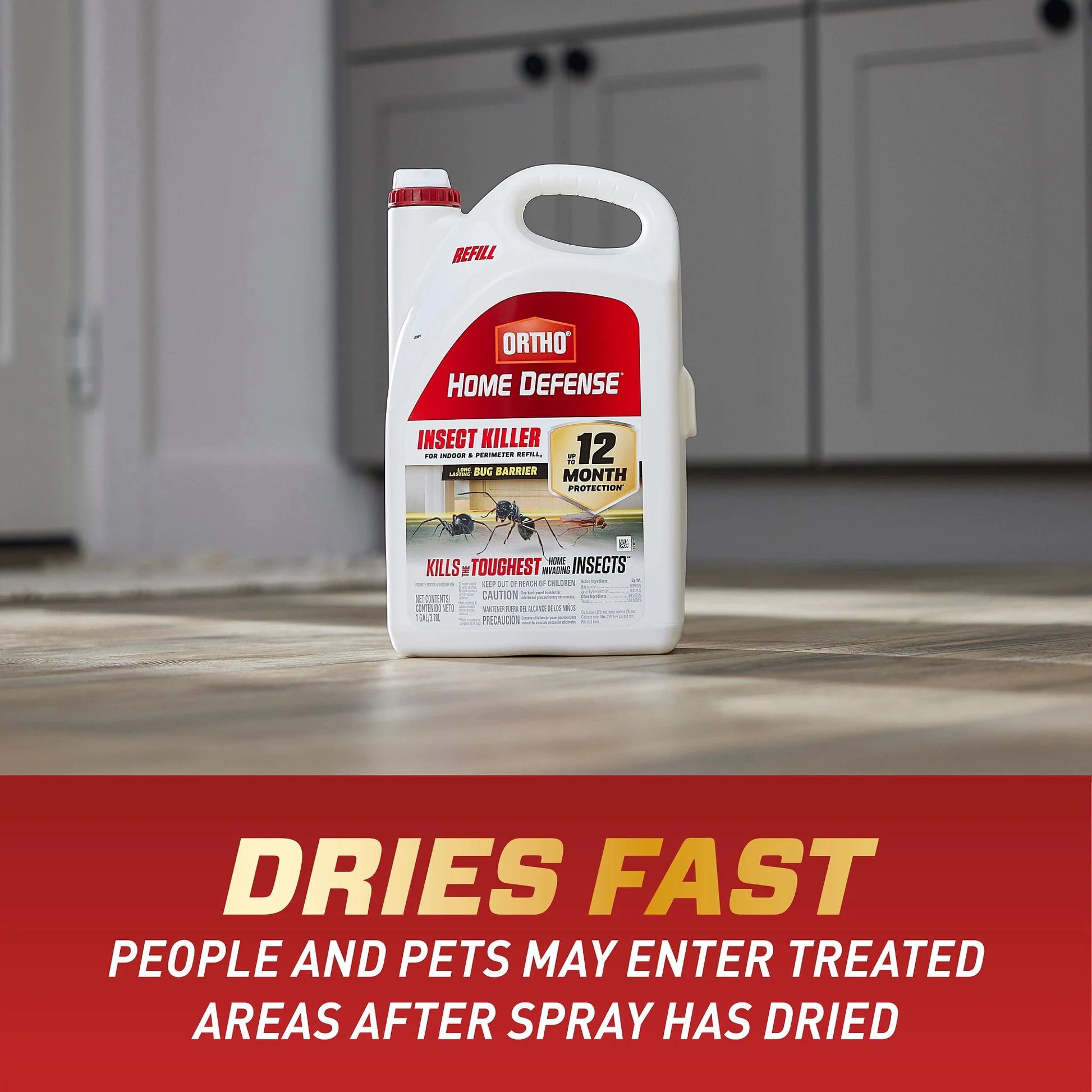 Home Defense Insect Killer for Indoor & Perimeter Refill2, 1 Gal.