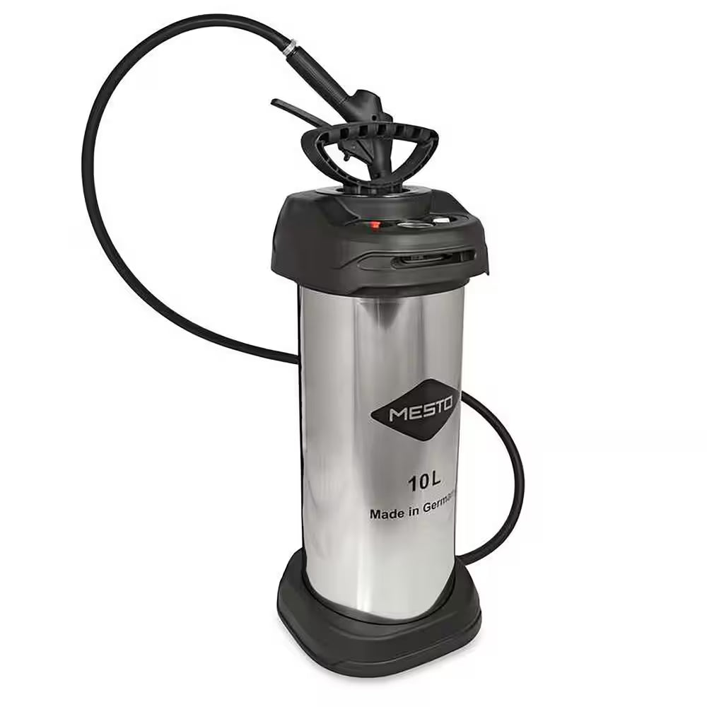 2.64 Gal. Industrial EPDM Stainless Steel Compression Sprayer for Professional Concrete, Made in Germany
