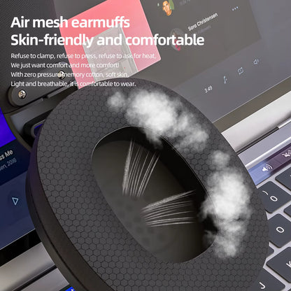 -L80 Bluetooth Wireless Three-Mode Headphones Headset Lightweight Headset 2.4G Gaming Headsets Sports Bass