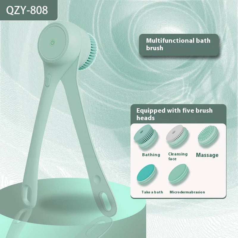 Automatic Electric Back Scrubber with Extended Handle Brush