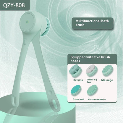 Automatic Electric Back Scrubber with Extended Handle Brush