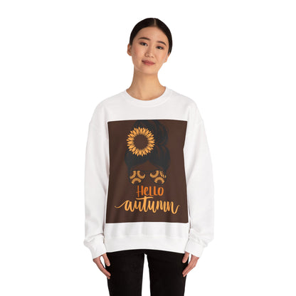 Autumn Vibes Crewneck Sweatshirt - Hello Autumn Crew Sweater