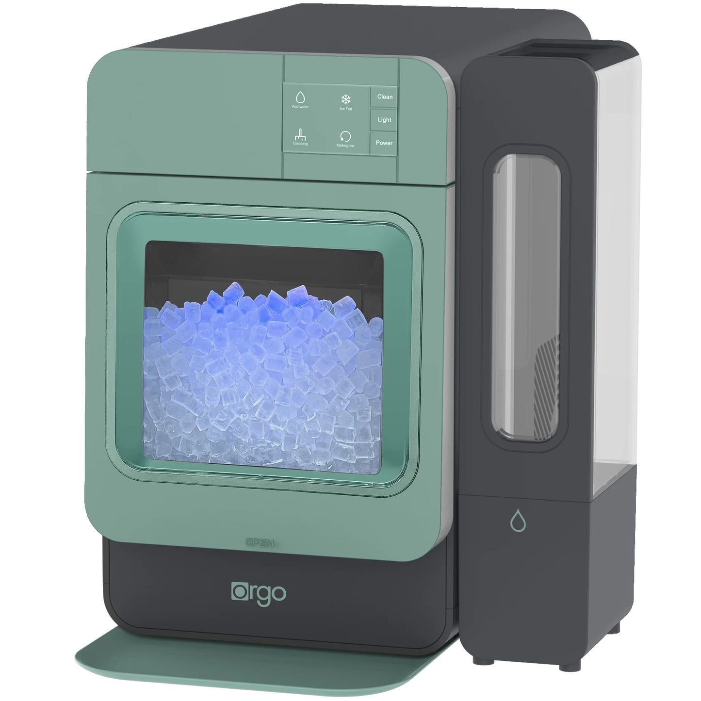 Sonic Countertop Ice Maker 33 Lbs “Capacity” Nugget Ice Maker, Stainless Steel