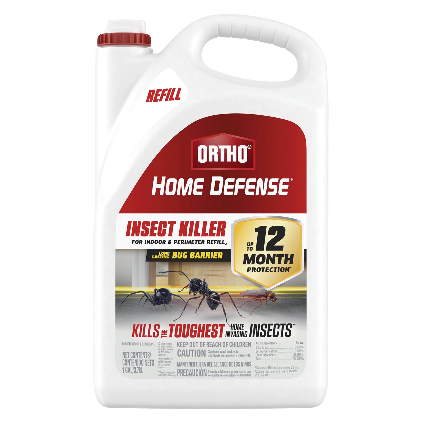 Home Defense Insect Killer for Indoor & Perimeter Refill2, 1 Gal.