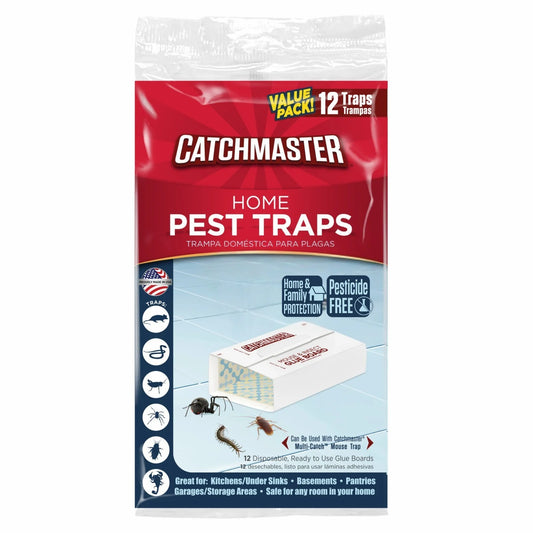 Value Pack Solid Home Pest Traps 12 Count