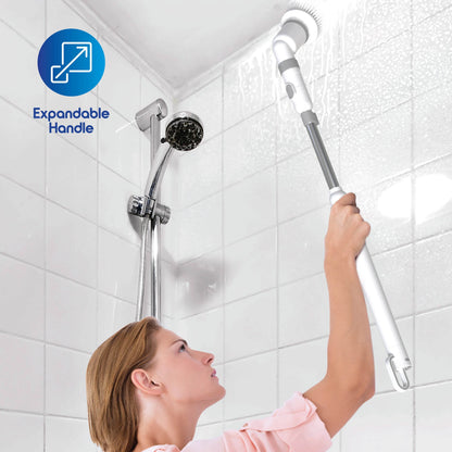 Electric Cleaning Brush 9 in 1 Multifunctional Cordless Handheld Shower Scrubber Spin Cleaner Tools for Bathroom Kitchen Cleaner