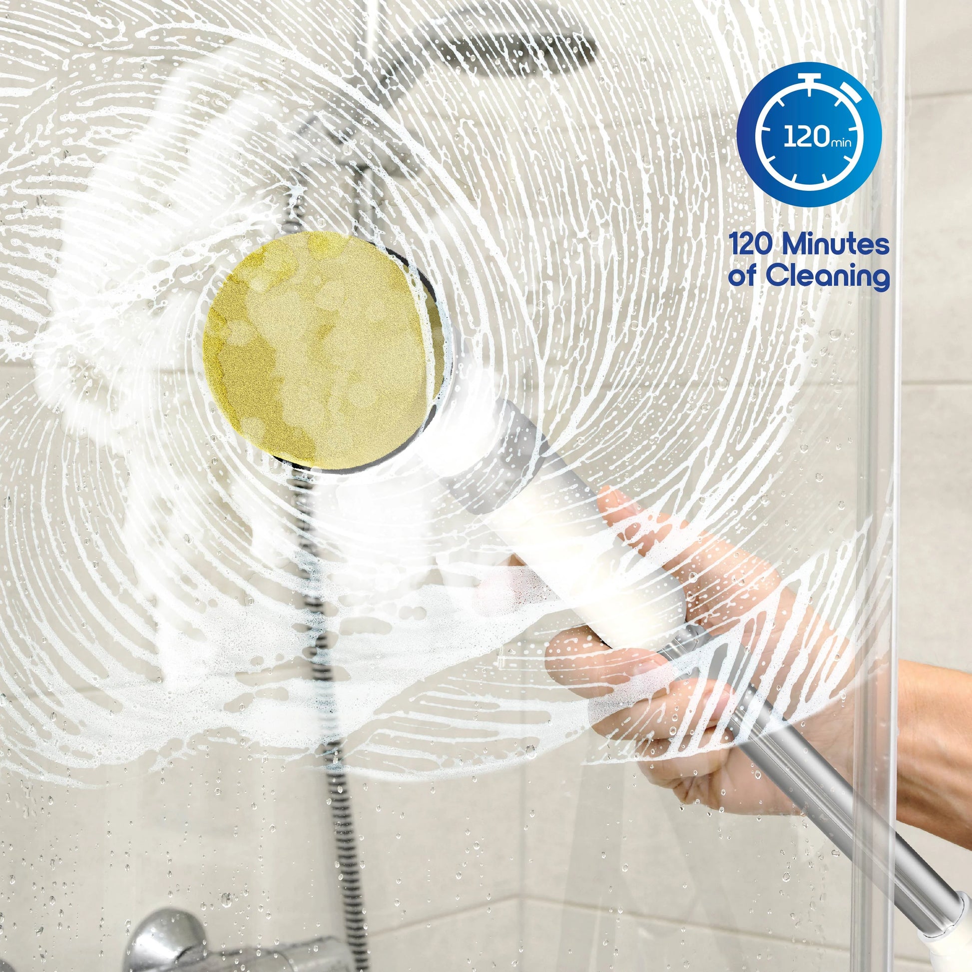 Electric Cleaning Brush 9 in 1 Multifunctional Cordless Handheld Shower Scrubber Spin Cleaner Tools for Bathroom Kitchen Cleaner