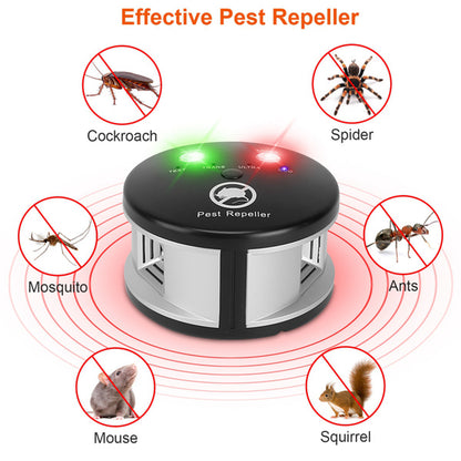 360 Degree Ultrasonic Pest Repellent, Electronic Plug-In Pest Control, Pursuer, Blocker