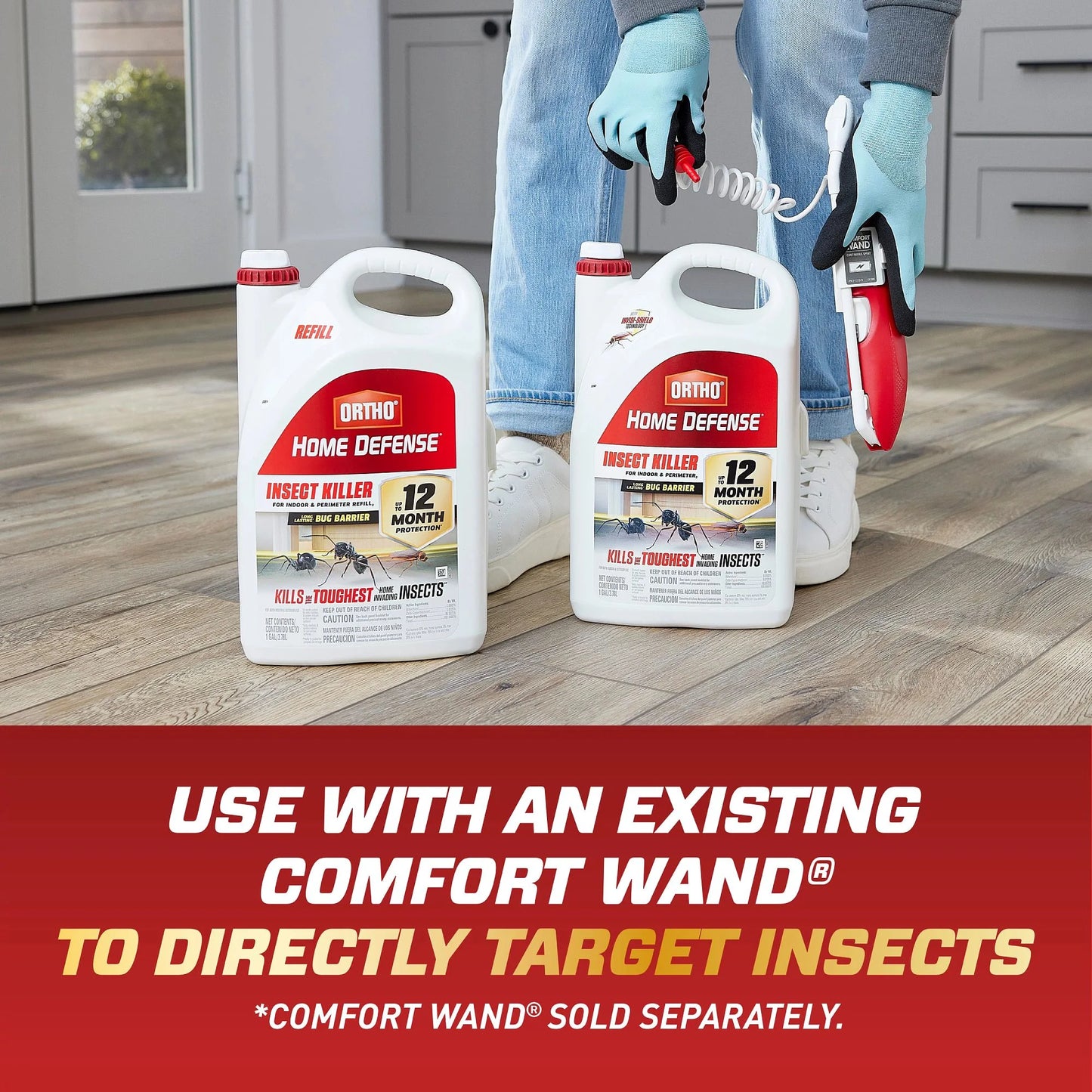 Home Defense Insect Killer for Indoor & Perimeter Refill2, 1 Gal.