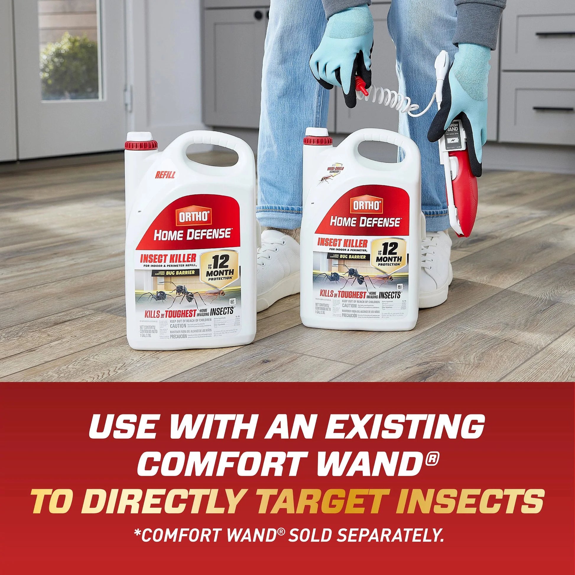 Home Defense Insect Killer for Indoor & Perimeter Refill2, 1 Gal.