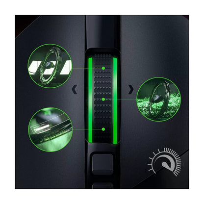 Razer Basilisk V3 Ergonomic Wired Gaming Mouse: USB-A, Illuminated Optical Design