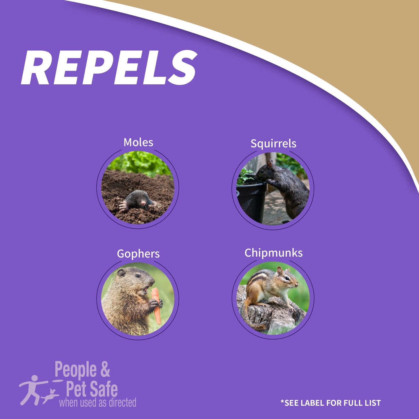 Mole Max Mole & Gopher Repeller Solar Powered Sonic Spike, 1 Unit