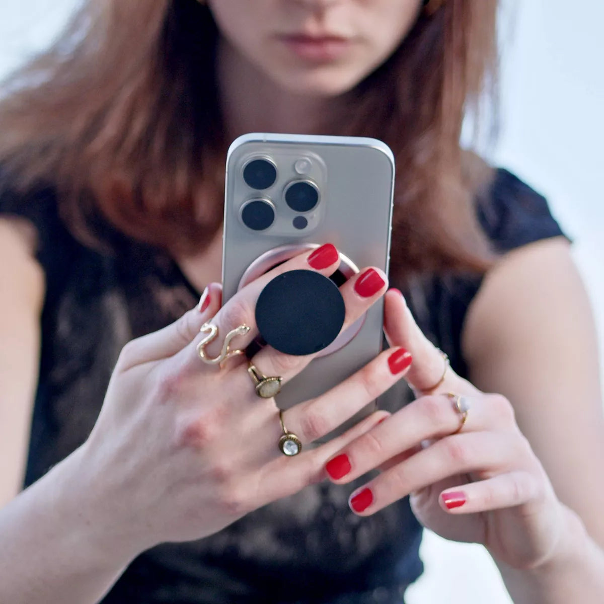 Ohsnap! Snap Grip Luxe 5 Magnetic Phone Grip - Ultra Thin, Fits Any Phone