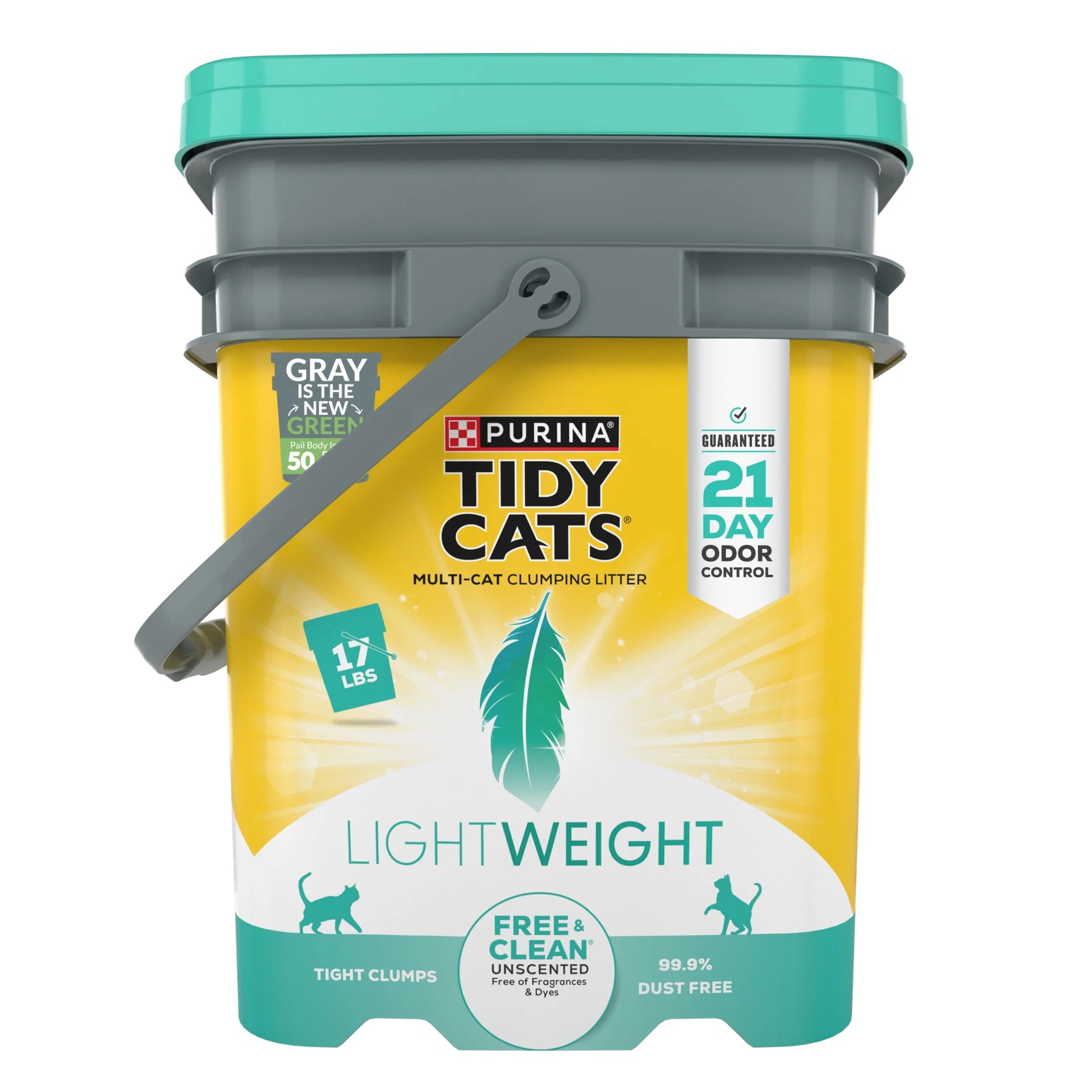 Purina  Lightweight Free and Clean Unscented Clumping Cat Litter