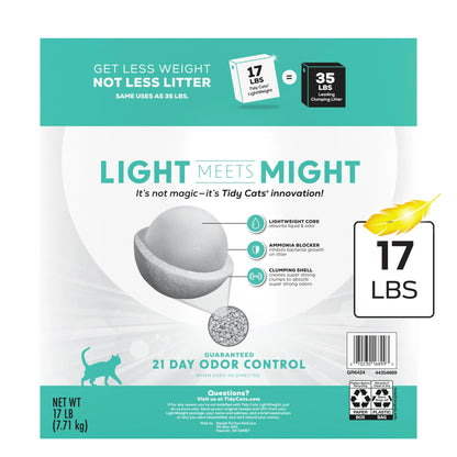 Purina  Lightweight Free and Clean Unscented Clumping Cat Litter