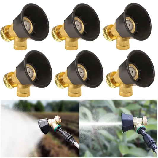 High Pressure Pesticide Sprayer Nozzle Adjustable Watering Irrigation Air Vortex Spray Nozzle Agricultural Garden Pest Control