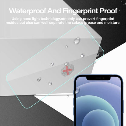 Compatible with Iphone 12 Screen Protector + Camera Lens Protectors, [2 + 2 Pack] Premium HD Clear Tempered Glass, Anti-Bubble 3D Curved Accuracy Film for Iphone 12 (6.1 Inch)