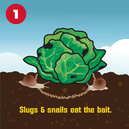 1.75 Lb. 8,750 Sq. Ft. Outdoor Lawn and Garden Slug and Snail Killer