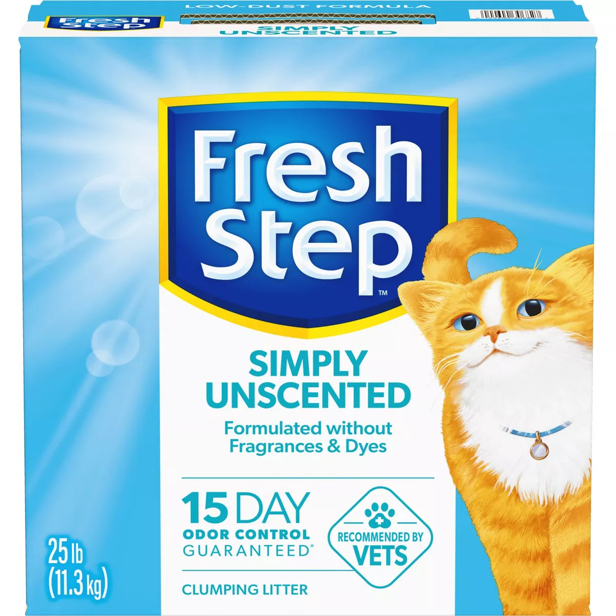 Fresh Step Simply Unscented Clumping Cat Litter