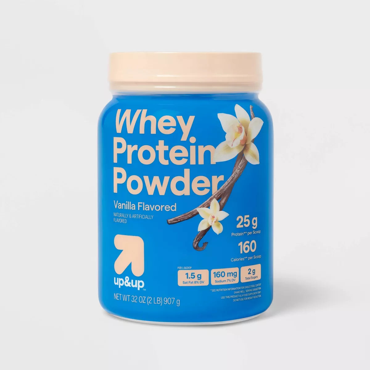 Whey Protein Powder - Vanilla - Up&Up