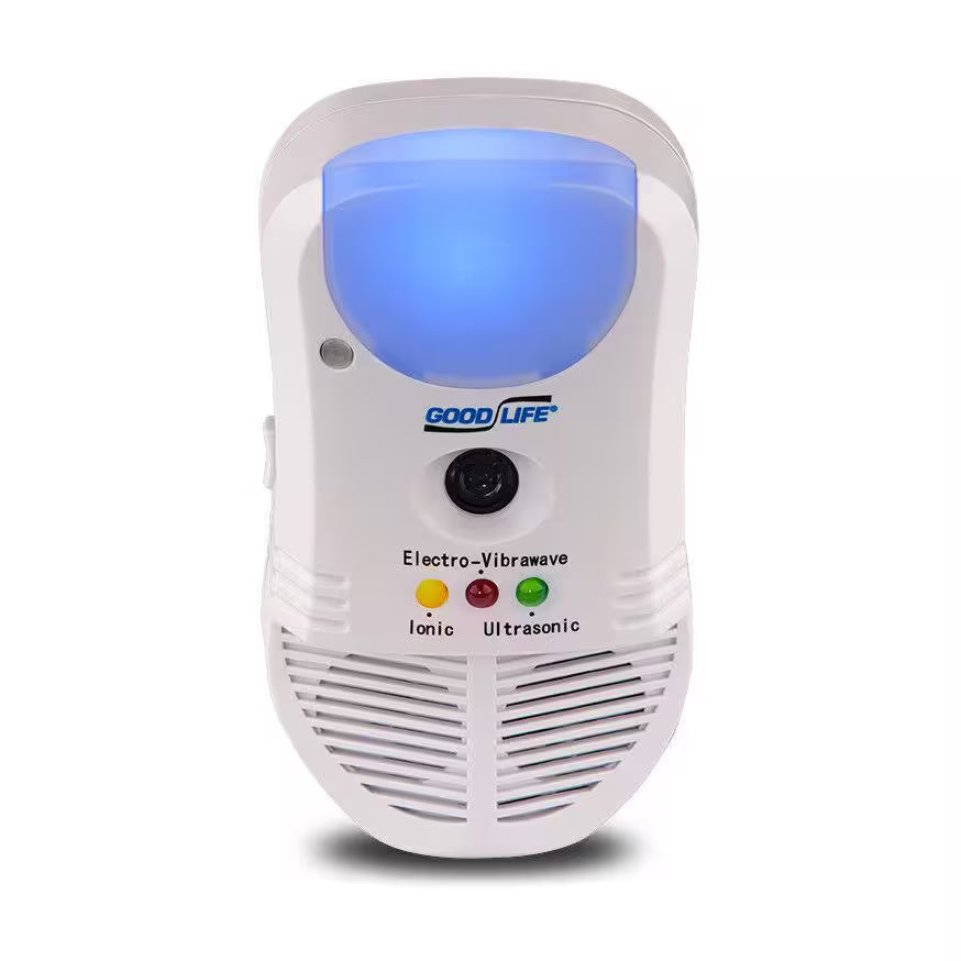 8-Watt Electronic Indoor Mouse Rats Rodent Repellent with 5-In-1 Plug-In Pest Control Device Repeller (3-Pack)