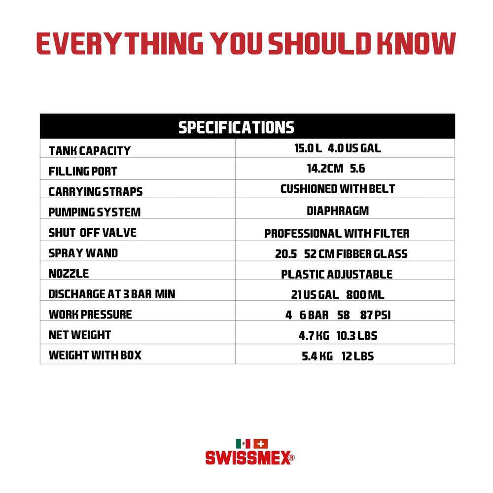 4 Gal. Diaphragm Backpack Sprayer