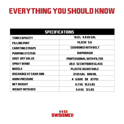 4 Gal. Diaphragm Backpack Sprayer
