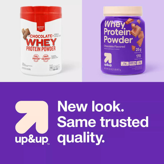 Whey Protein Powder - Chocolate - Up&Up